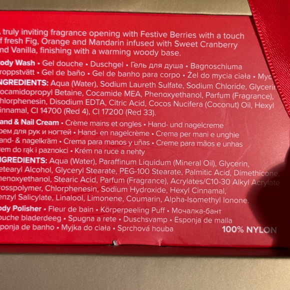 Grace Cole The Luxury Bathing Winter Wonderland Wild Fig & Cranberry Complete Co - Picture 4 of 6